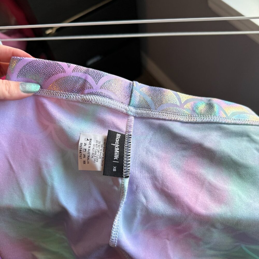 Pastel Mermaid Leggings Blackmilk - Picture 3 of 5